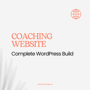 Elementor Coaching Website Build